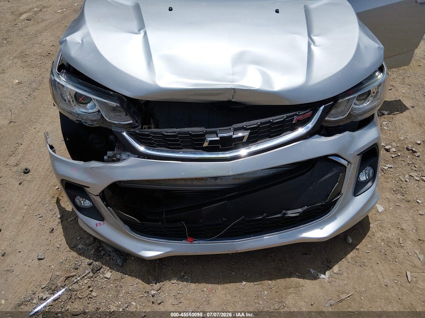 2019 Chevrolet Sonic Lt Auto VIN: 1G1JD5SB7K4130530 Lot: 45550095