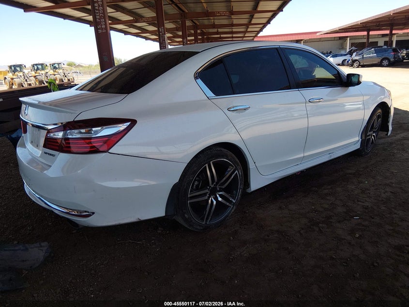 2017 HONDA ACCORD auction photo 4
