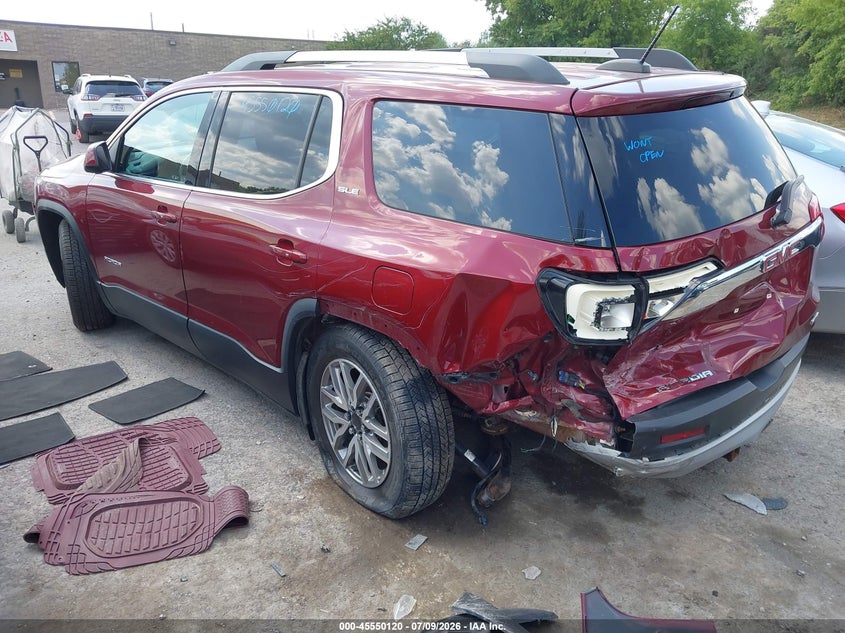 Vin: 1gkknsla2jz210790, lot: 46048431, gmc acadia sle-2 20183