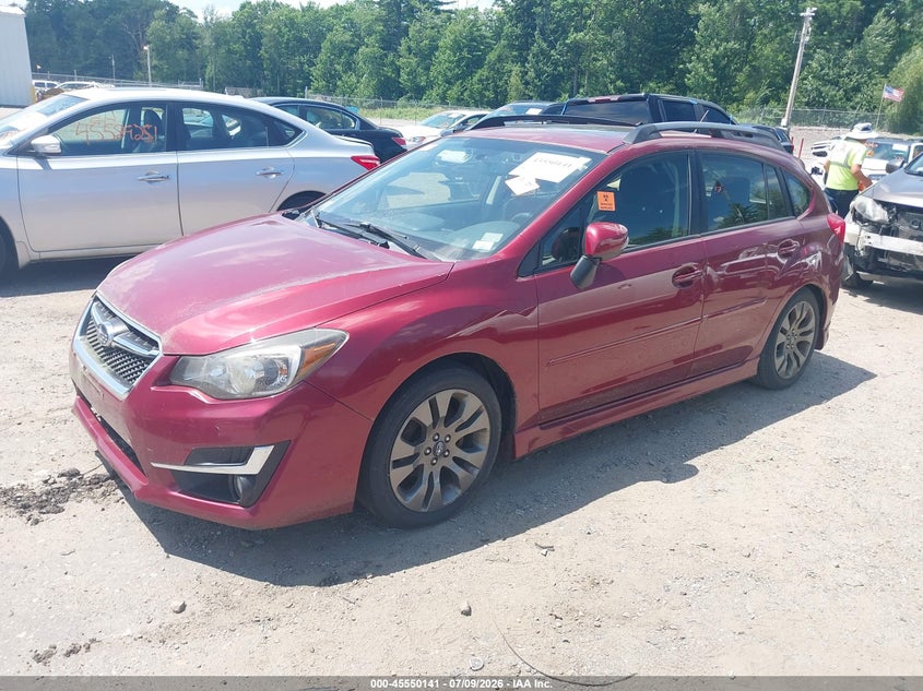 Vin: jf1gpay68f8238607, lot: 46048452, subaru impreza 2.0i sport premium 20152