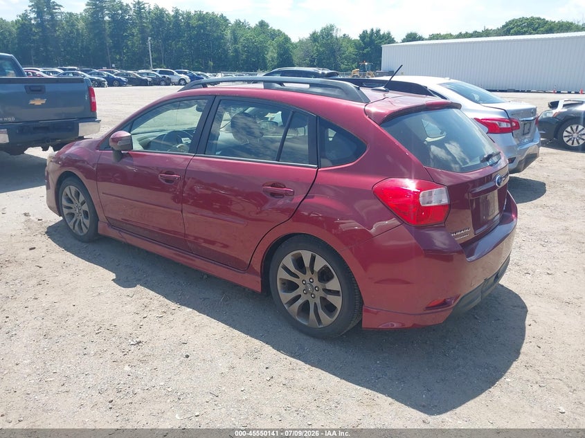 Vin: jf1gpay68f8238607, lot: 46048452, subaru impreza 2.0i sport premium 20153