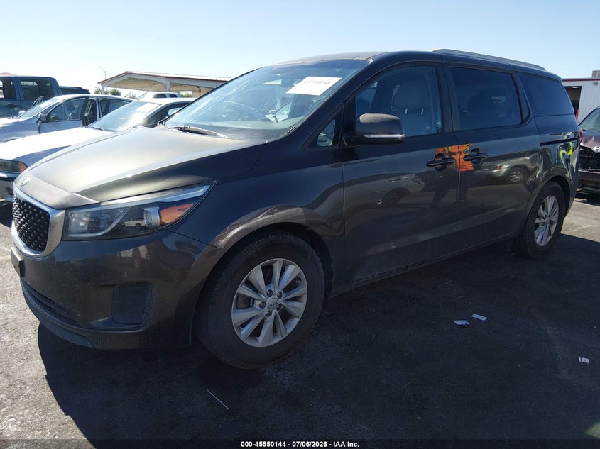 2016 Kia Sedona Lx KNDMB5C10G6178673 photo 1