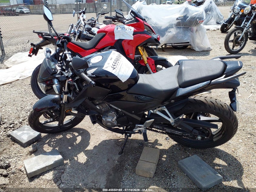 2016 Honda Cb300 F VIN: MLHNC5214G5201474 Lot: 45550169