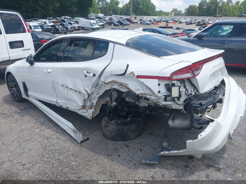 Vin: knae35ld3p6134739, lot: 46048481, kia stinger gt-line 20233