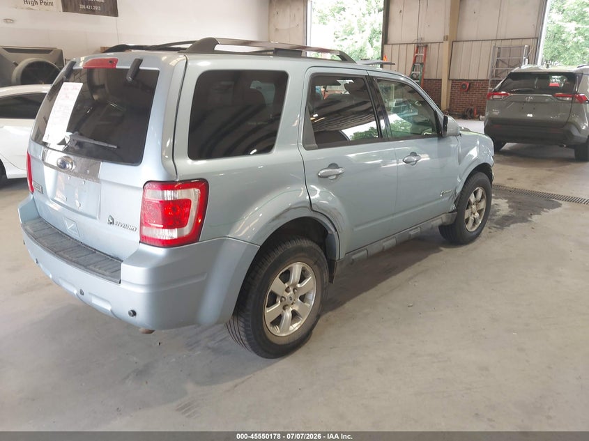 2009 FORD ESCAPE HYBRID auction photo 4