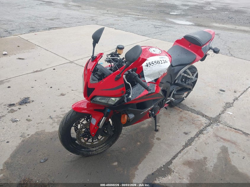 2008 HONDA CBR600 auction photo 2