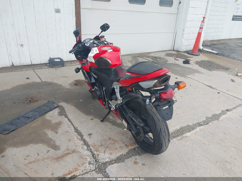 2008 HONDA CBR600 auction photo 3