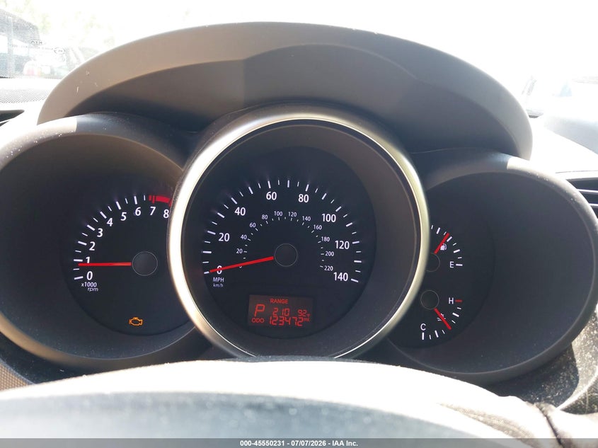 2013 Kia Soul + VIN: KNDJT2A61D7484803 Lot: 45550231
