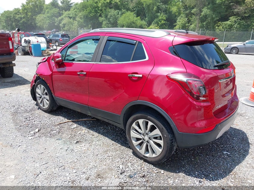 Vin: kl4cjasb6jb710535, lot: 46048559, buick encore preferred 20183