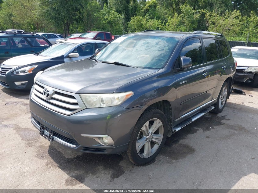 Vin: 5tdyk3eh7cs080945, lot: 46048584, toyota highlander limited v6 20122