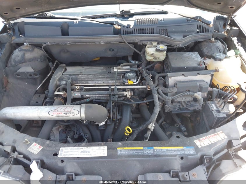 2003 Saturn Ion 2 VIN: 1G8AJ52F53Z123433 Lot: 45550291