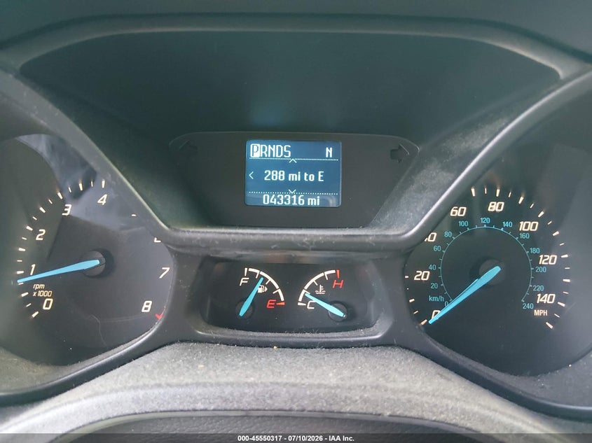 2017 FORD TRANSIT CONNECT VAN 2.5L I-4 DOHC, VVT, 169HP