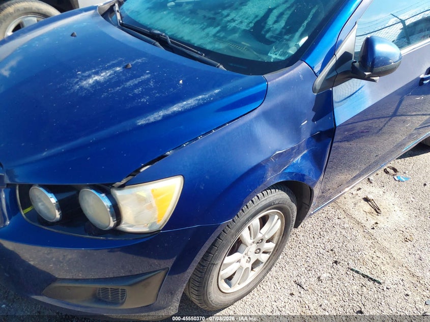 2012 Chevrolet Sonic 2Lt VIN: 1G1JC5SH4C4192198 Lot: 45550370