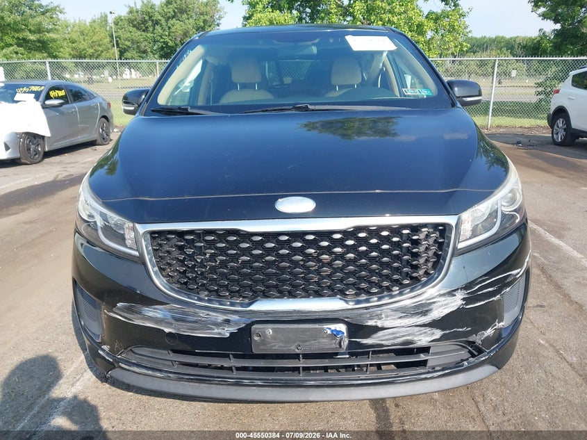 2018 Kia Sedona Lx VIN: KNDMB5C10J6383658 Lot: 45550384