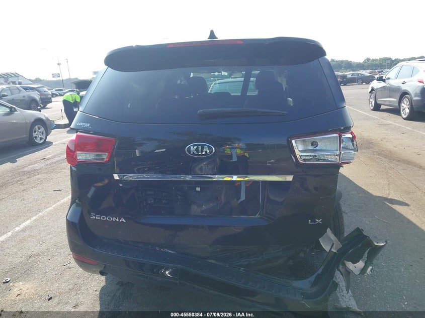 2018 Kia Sedona Lx VIN: KNDMB5C10J6383658 Lot: 45550384