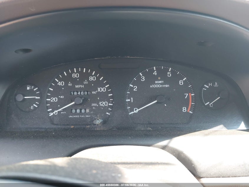 1998 NISSAN SENTRA auction photo 7