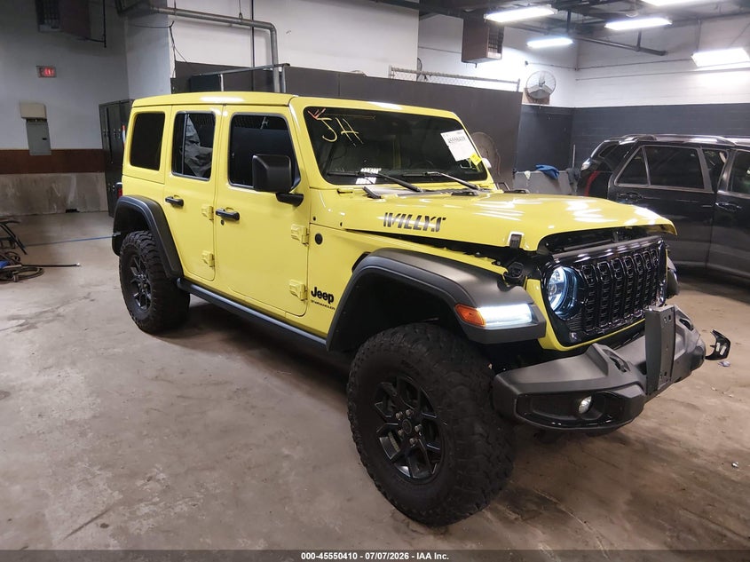 2024 JEEP WRANGLER auction photo 1