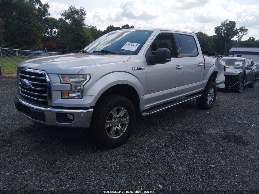 2015 Ford F-150, Удар сзади, IAAI, VIN 1FTEW1CG5FFD01498 — фото 2