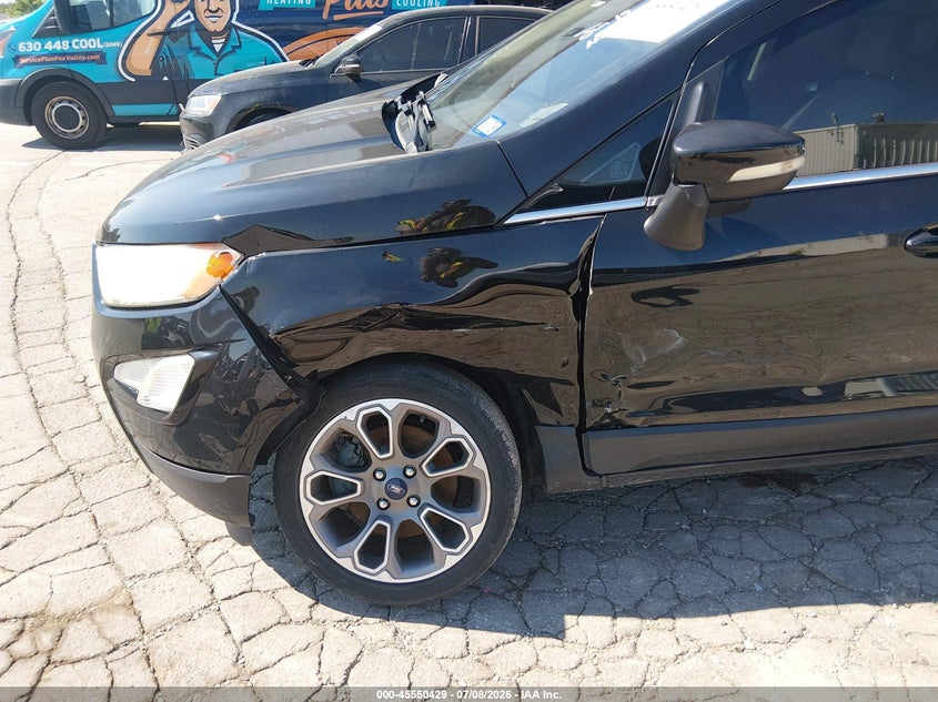 2019 Ford Ecosport Titanium VIN: MAJ6S3KL7KC307704 Lot: 45550429