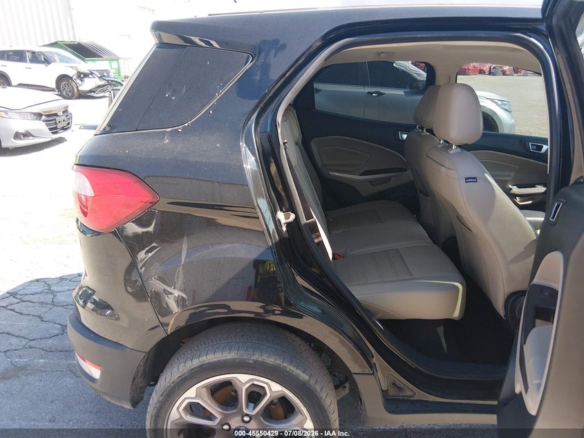 2019 Ford Ecosport Titanium VIN: MAJ6S3KL7KC307704 Lot: 45550429