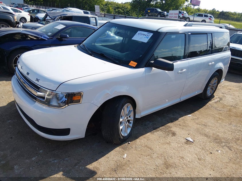 Vin: 2fmgk5b81jba22268, lot: 46048743, ford flex se 20182