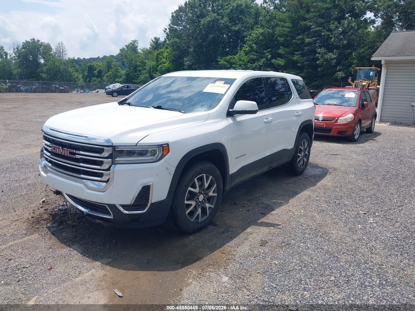 2021 GMC Acadia, Left Side, IAAI, VIN 1GKKNKLA2MZ146934 — photo 2