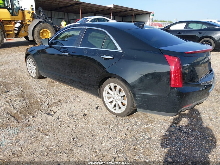 Vin: 1g6aa5rx9j0125551, lot: 46048768, cadillac ats standard 20183