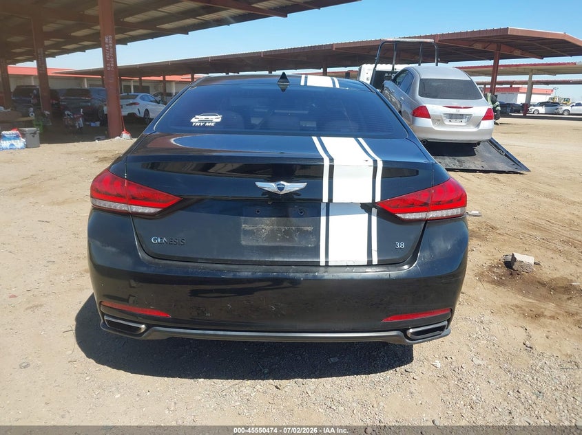 2015 Hyundai Genesis 3.8 VIN: KMHGN4JE0FU076798 Lot: 45550474