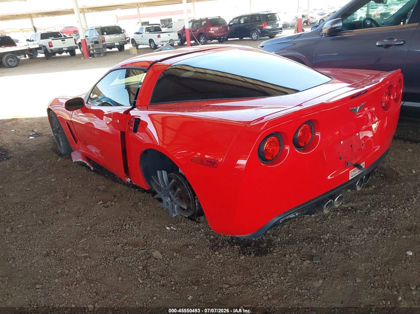 Vin: 1g1yg2dw5b5107438, lot: 46048803, chevrolet corvette 20113
