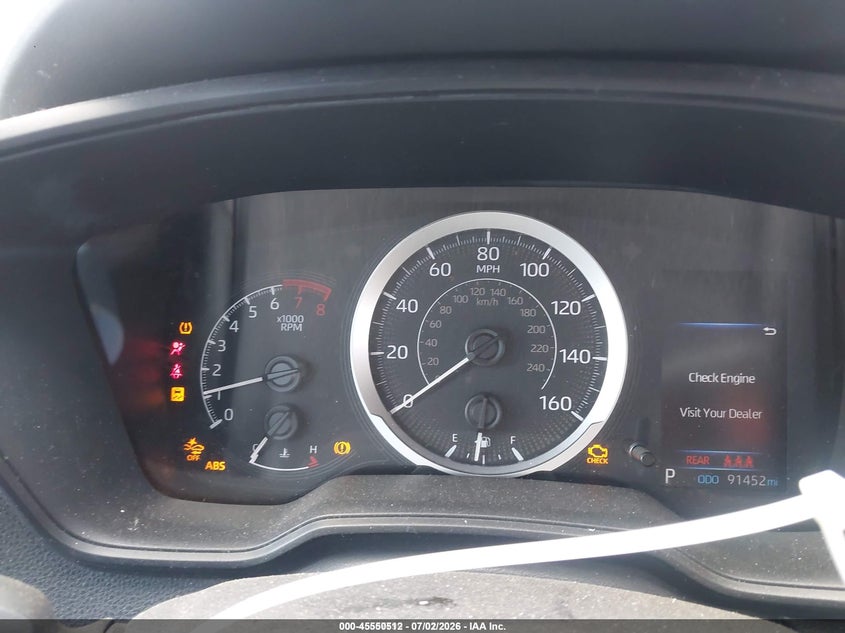 2022 TOYOTA COROLLA auction photo 7