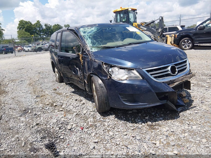 2010 Volkswagen Routan Se VIN: 2V4RW3D14AR190456 Lot: 45550552