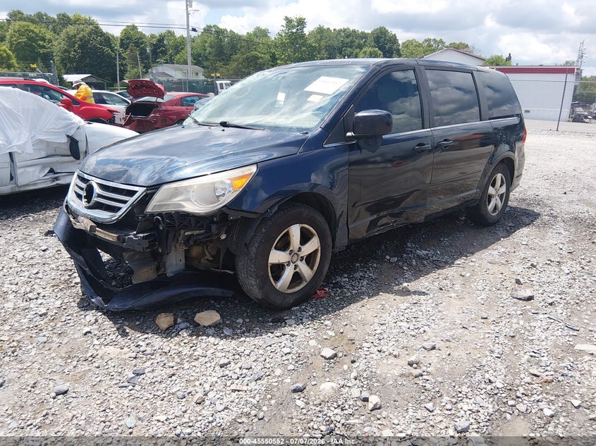 Vin: 2v4rw3d14ar190456, lot: 46048863, volkswagen routan se 20102
