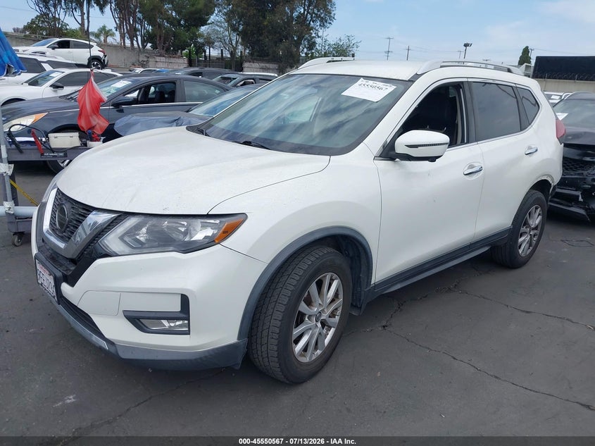 2018 Nissan Rogue, Right Rear, IAAI, VIN KNMAT2MV1JP619647 — photo 2