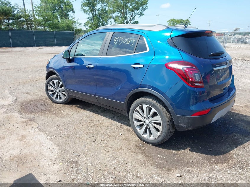Vin: kl4cjasb3kb744689, lot: 46048894, buick encore fwd preferred 20193