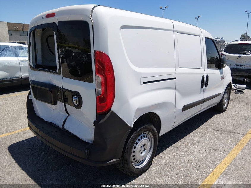 Vin: zfberfatxg6b73982, lot: 46048901, ram promaster city tradesman 20164
