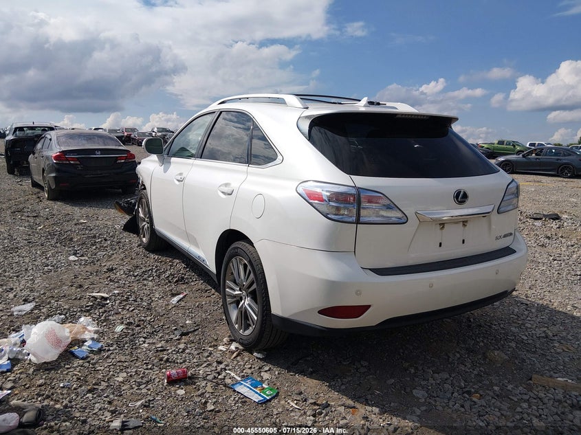 2012 LEXUS RX 450H auction photo 3