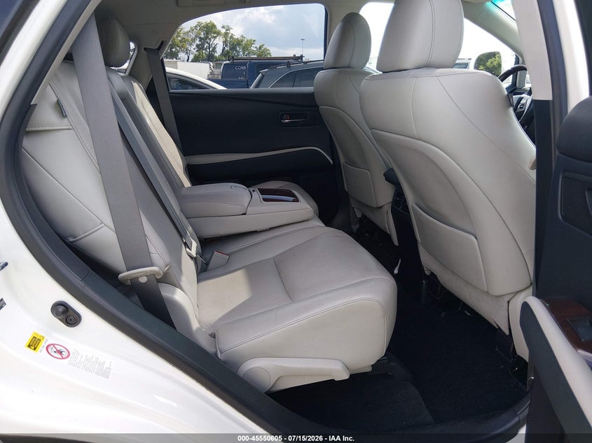 2012 LEXUS RX 450H auction photo 8