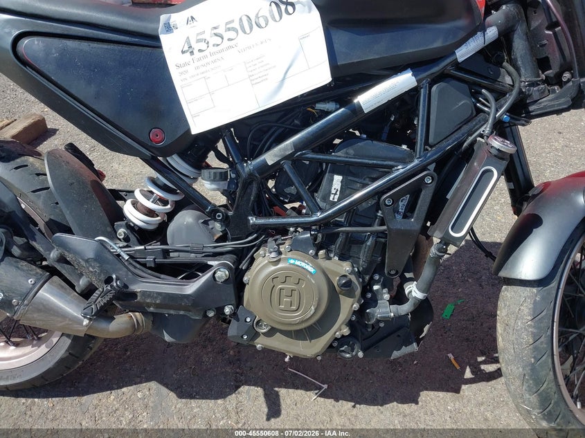 2020 HUSQVARNA VITPILEN 401/SVARTPILEN 401 auction photo 8