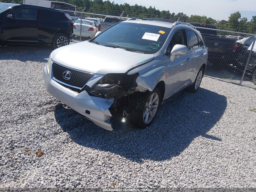 2010 LEXUS RX 350 auction photo 2