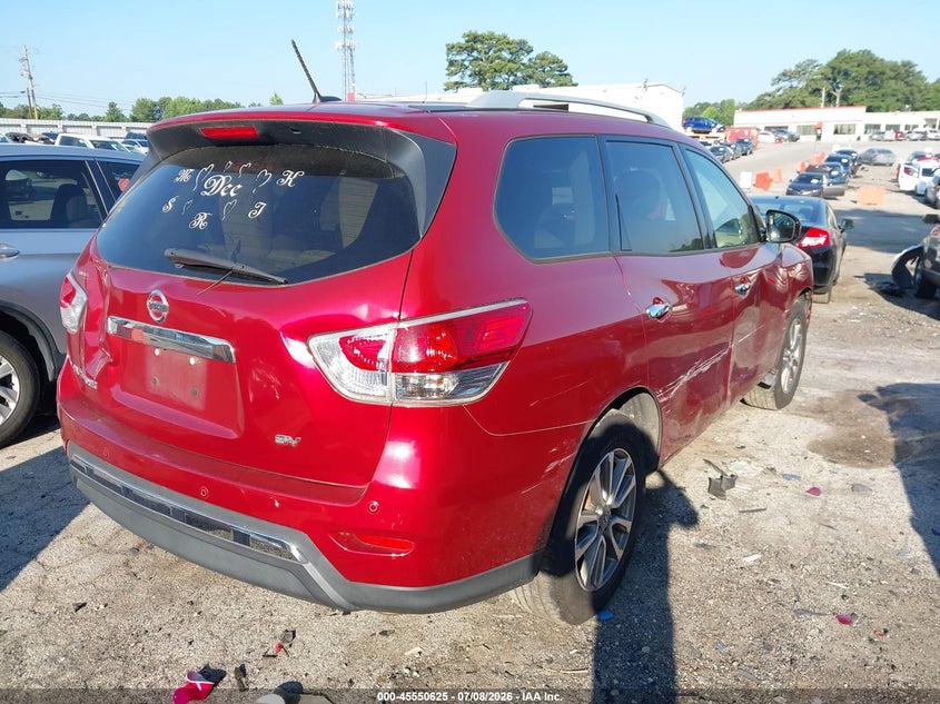 2015 NISSAN PATHFINDER auction photo 4