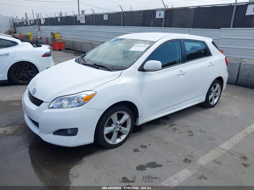 Vin: 2t1ke4ee4ac038778, lot: 46048937, toyota matrix s 20102