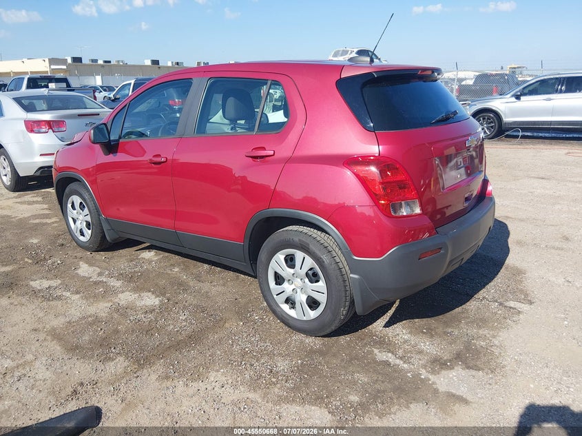 2015 CHEVROLET TRAX SPORT UTILITY VEHICLE 1.4L I-4 DOHC, VVT, TURBO, 138HP