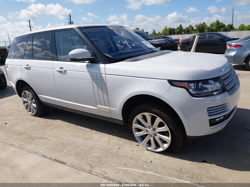 2016 Land Rover Range Rover 3.0L V6 Supercharged Hse VIN: SALGS2PF6GA304266 Lot: 45550669