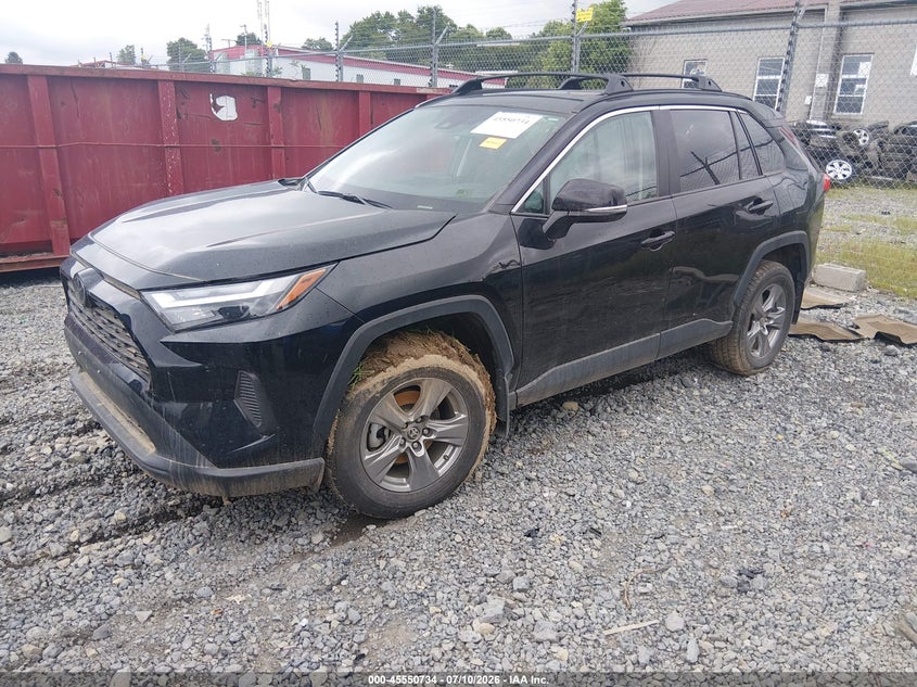2025 Toyota RAV 4, Затоплення, IAAI, VIN 2T3P1RFV4SC495810 — фото 2