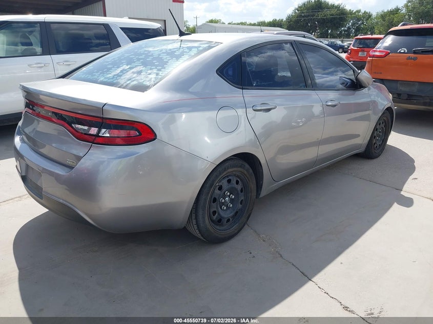 Vin: 1c3cdfaa5ed909514, lot: 46049050, dodge dart se 20144
