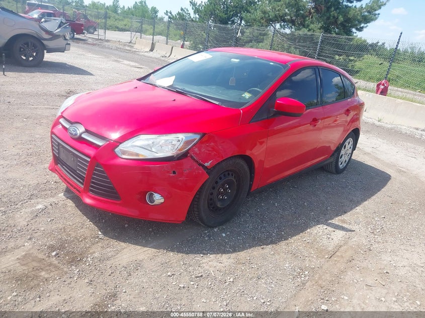 2012 Ford Focus, Front End, IAAI, VIN 1FAHP3K22CL236429 — photo 2