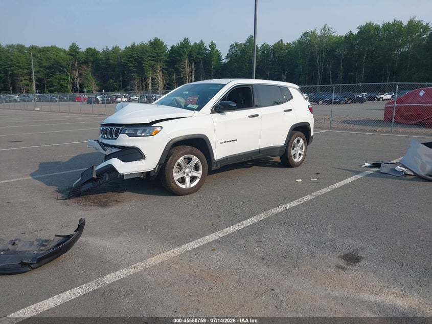 Vin: 3c4njdan5rt599384, lot: 46049070, jeep compass sport 4x4 20242