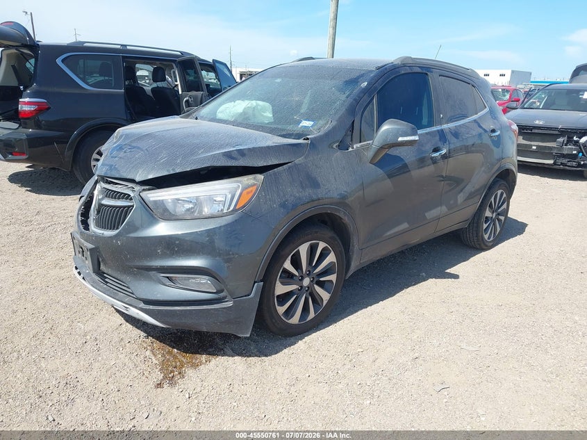 Vin: kl4cjbsb1jb594683, lot: 46049071, buick encore preferred ii 20182