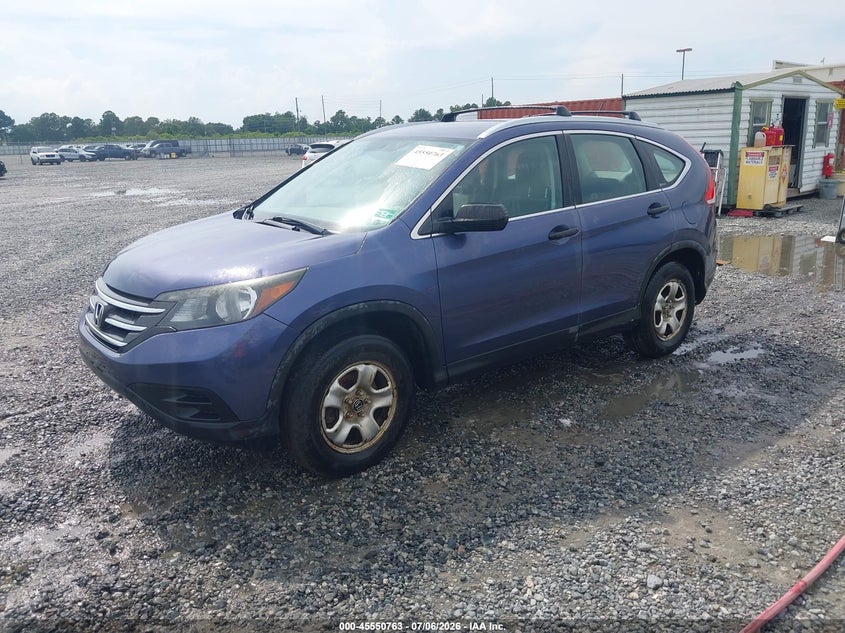 2012 Honda CR-V, Стихия, IAAI, VIN 5J6RM4H32CL028056 — фото 2