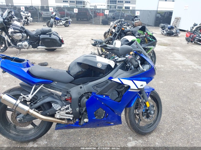 2006 Yamaha Yzfr6 L VIN: JYARJ06E86A032328 Lot: 45550794